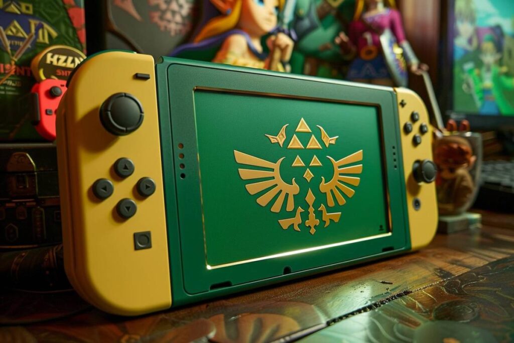 L'édition limitée Nintendo Switch Lite Hyrule Edition est disponible en précommande sur Amazon Italie