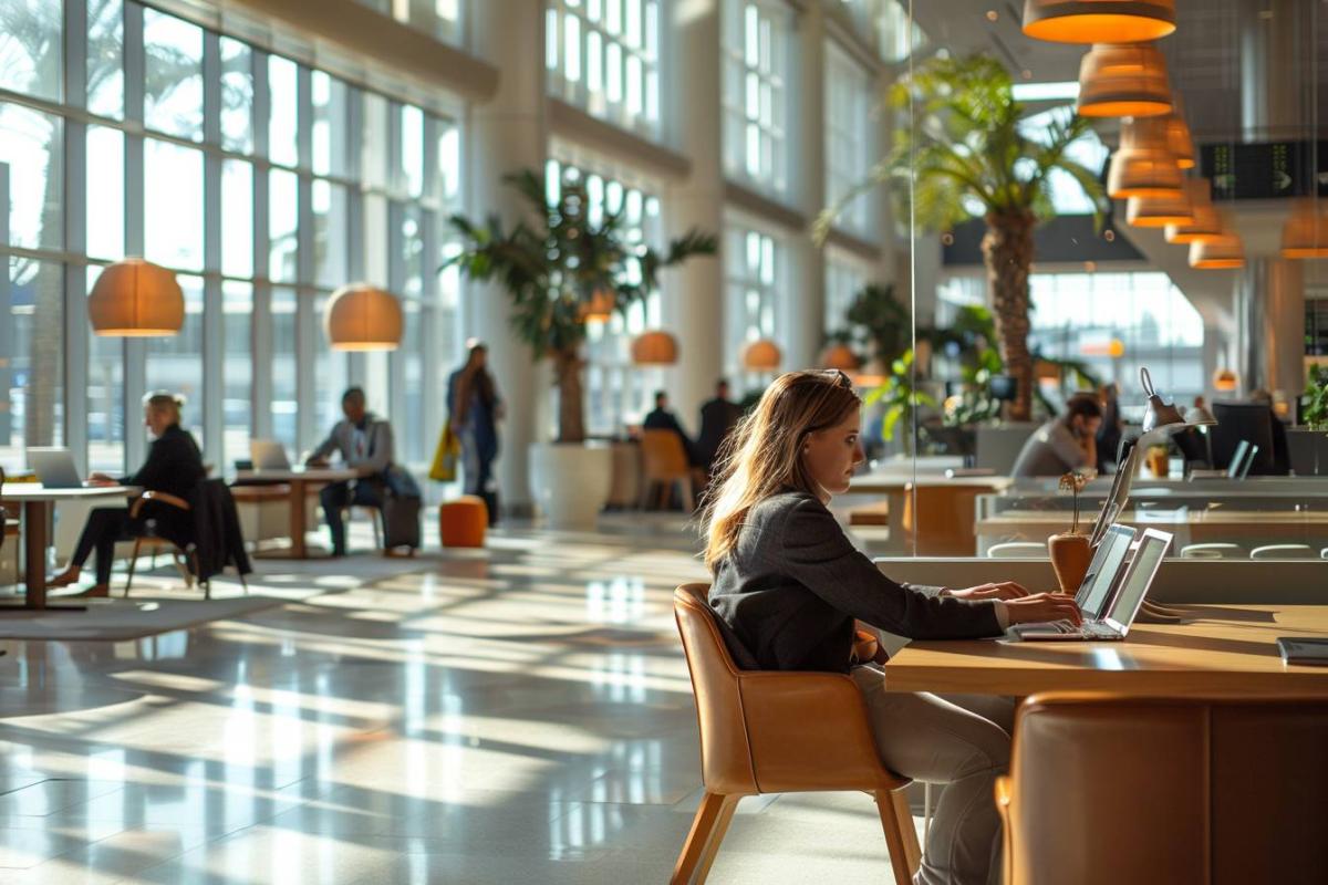 Aéroport d’Alger : découvrez le salon VIP des compagnies aériennes étrangères