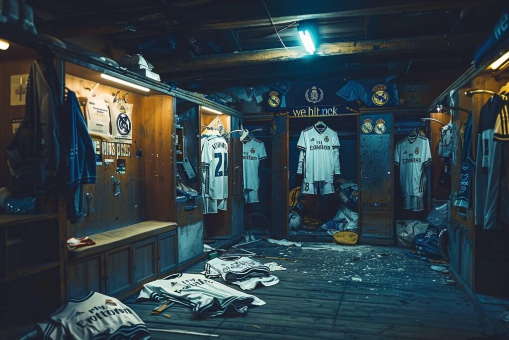 Le vestiaire du Real Madrid abattu après la défaite à Lille : "On a touché le fond