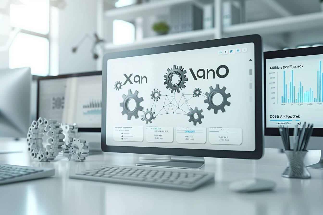 Écran d'ordinateur affichant des informations sur les nanotechnologies