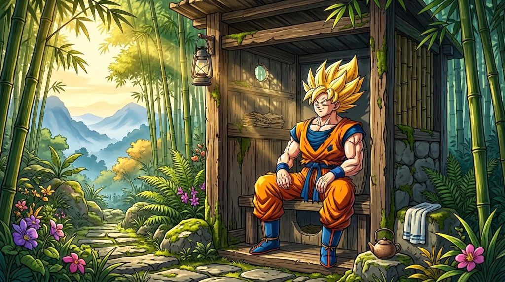 Goku fait caca : la scène inattendue qui surprend tous les fans de Dragon Ball